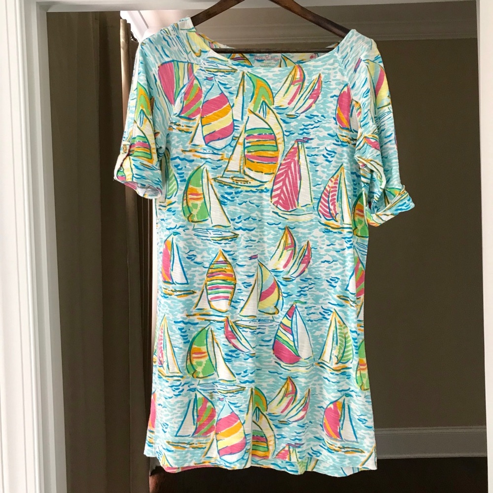 Lilly Pulitzer Sail Boat Dress